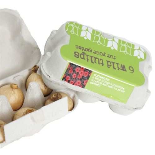 Aeggebakke med 6 blomsterlog - Billede 2